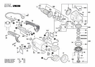 BOSCH Ausgleichscheibe 0,1 MM DICK | Ersatzteile fr GWS 26-230 JH | 1600190022