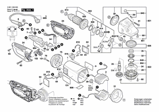 BOSCH Ausgleichscheibe 0,35 MM DICK | Ersatzteile für GWS 26-230 JBV | 1600190039