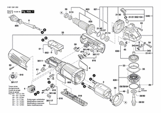 BOSCH Ausgleichscheibe 0,1 MM DICK | Ersatzteile für GWS 9-125 P | 1600136013