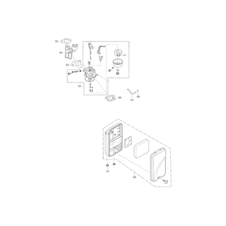 MAKITA Vergaser kpl. | Ersatzteile f�r EG2250A | YA00000119
