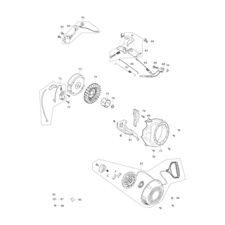 MAKITA Mutter Erdungsanschluss | Ersatzteile f�r EG2250A | YA00000209