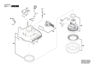 BOSCH Ventil | Ersatzteile für GAS 15 | 1619PA7306