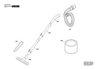 BOSCH Ventil | Ersatzteile für GAS 15 | 1619PA7306