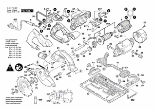BOSCH Stirnrad | Ersatzteile für GKS 55 GCE | 1606320600