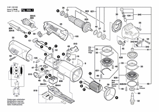 BOSCH Sicherungsbügel | Ersatzteile für GWS 10-125 Z | 1600119011