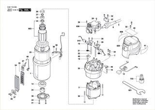 BOSCH Warnzettel | Ersatzteile für GOF 1600 CE | 2610011956
