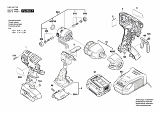 BOSCH Druckfeder | Ersatzteile für GDS 14,4 V-LI | 1609280477