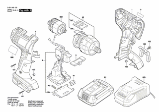 BOSCH Linse | Ersatzteile für GSR 18 V-LI HX | 2609101097