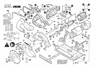 BOSCH Spannscheibe | Ersatzteile für GKS 55 CE | 1605703108