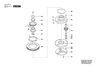 BOSCH Schraube | Ersatzteile fr GOL 20 G | 2610A03382