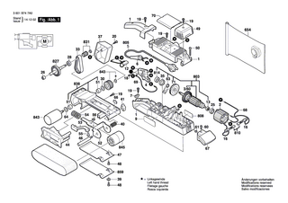 BOSCH Handgriff SCHWARZ | Ersatzteile für BBS 75 BERNER B | 1605133036