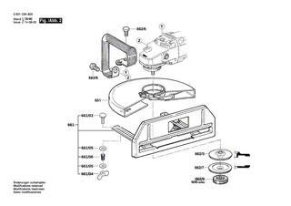 BOSCH Linsenkopfschraube | Ersatzteile f�r GWS 24-300 | 3603435040