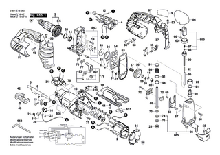 BOSCH Führungsbügel | Ersatzteile für GST 25 Metal | 2601322010