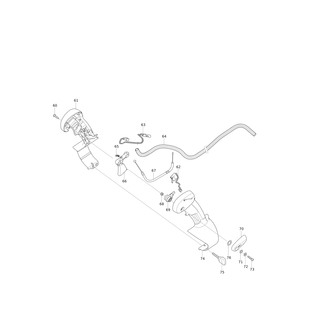 MAKITA Rohrleitungsschutz 20-102 | Ersatzteile f�r EB7660TH | 422137-7