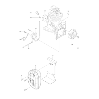 MAKITA Stift | Ersatzteile f�r EB7660TH | WJ00014477