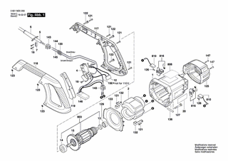 BOSCH Druckfeder | Ersatzteile für GCM 10 J | 1609B00775