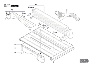 BOSCH Griff | Ersatzteile f�r GTM 12 | 1619P04021
