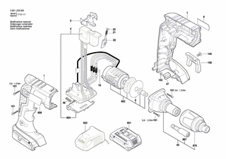 BOSCH Geräteclip | Ersatzteile für GSR 18 V-EC TE | 2609110956