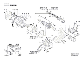 BOSCH Schraube | Ersatzteile f�r GCM 8 SDE | 1609B00633