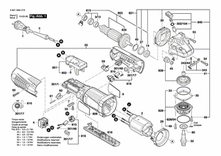 BOSCH Spiralfeder | Ersatzteile für AG40-11PD | 1604652021