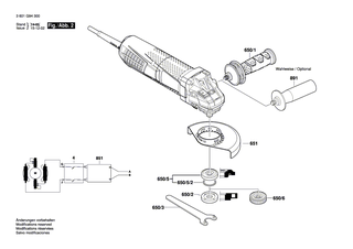 BOSCH Motorgehäuse | Ersatzteile für GWS 12-125 CIEPX | 1605108291