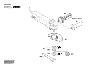 BOSCH Druckfeder | Ersatzteile f�r GWS 10-125 Z | 1604611042