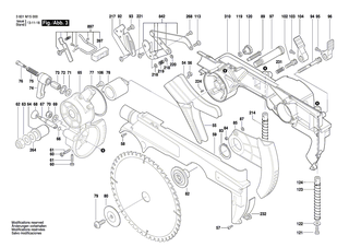 BOSCH Leiterplatte | Ersatzteile für GTM 12 | 1619P04842