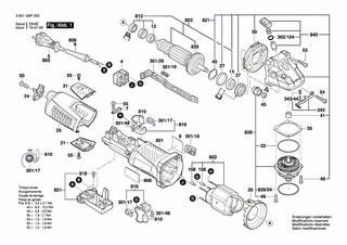 BOSCH Zweilochmutterndreher | Ersatzteile für GWS 19-125 CIE | 1607950052