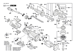 BOSCH Schutzhaube Ø125 MM | Ersatzteile für GWS 19-125 CIE | 1605510356