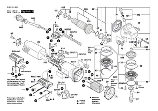 BOSCH Schutzhaube Ø125 MM | Ersatzteile für GWS 1400 | 1605510356