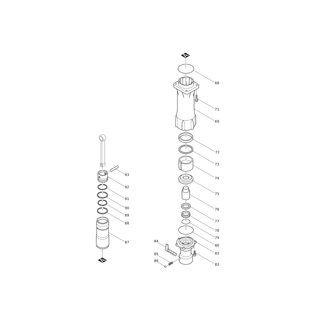 MAKITA Scheibenfeder 4 | Ersatzteile f�r HM1400 | 254001-2