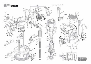 BOSCH Aufnahmering | Ersatzteile für GOF 2000 CE | 2610015629