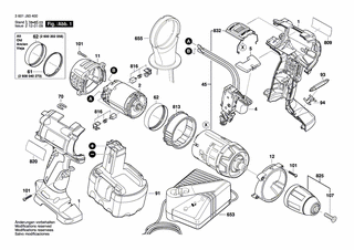 BOSCH Zusatzhandgriff | Ersatzteile für GSR 14,4 VE-2 | 2602025158