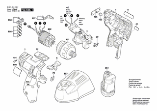 BOSCH Farbclip | Ersatzteile für GSR 10,8V-EC HX | 2609199669