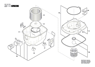 BOSCH Adapter | Ersatzteile für GAS 15 PS | 1619PA7326