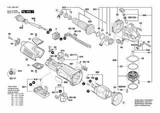 BOSCH Kohlebürstensatz | Ersatzteile für GWS 19-150 CI | 1607000V37