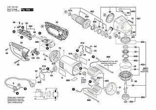BOSCH Rillenkugellager 8x22x7 | Ersatzteile für GWS 24-230 JVX | 1600905011