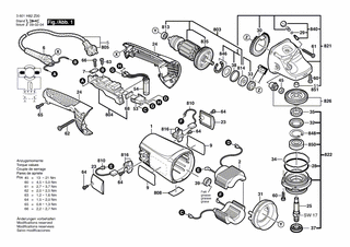 BOSCH Brstenhalter | Ersatzteile fr GWS 22-180 JH | 1604336048