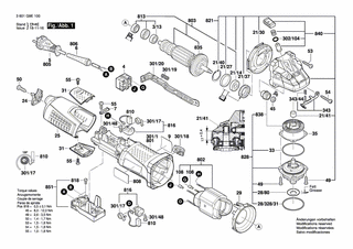BOSCH Getriebegehäuse | Ersatzteile für GWS 17-125 CIX | 1605806559