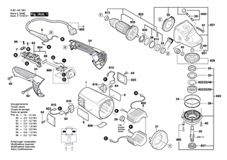 BOSCH Sicherungsring | Ersatzteile fr GWS 22-180 JH | 1600119010