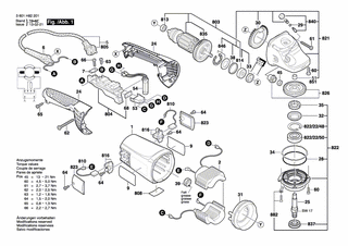 BOSCH Sicherungsring | Ersatzteile fr GWS 22-230 JH | 1600119010