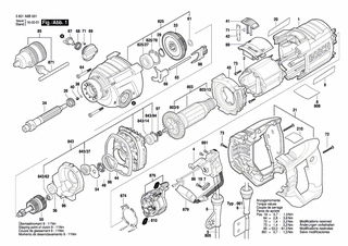 BOSCH Getriebegehäuse | Ersatzteile für --- | 2605806879