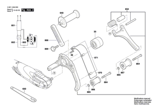 BOSCH Schleifgeraet | Ersatzteile für GRB 14-CE | 3607031740