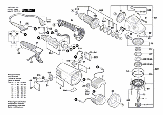 BOSCH Druckknopf | Ersatzteile fr GWS 22-230 JH | 1607000354