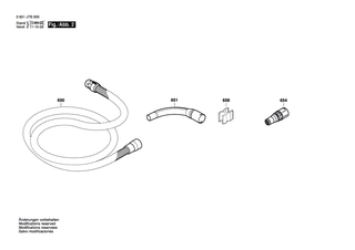 BOSCH Luftführung | Ersatzteile für GAS 15 L | 1600A000PD