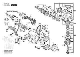 BOSCH Sicherungsring | Ersatzteile fr GWS 22-230 H | 1600119010