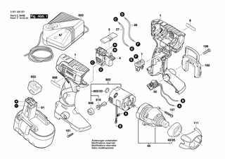 BOSCH Verschlusskappe | Ersatzteile für GDS 18 V | 2609199049