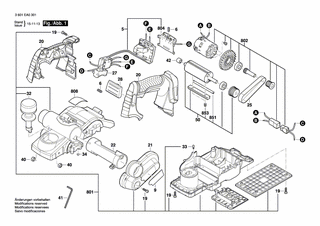 BOSCH Hobelmesser | Ersatzteile für GHO 18 V-LI | 2608635341