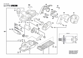 BOSCH Hobelmesser | Ersatzteile für GHO 18 V | 2608635341