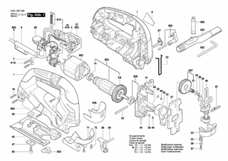 BOSCH Erdleitung | Ersatzteile für GST 90 BE | 1619P09053